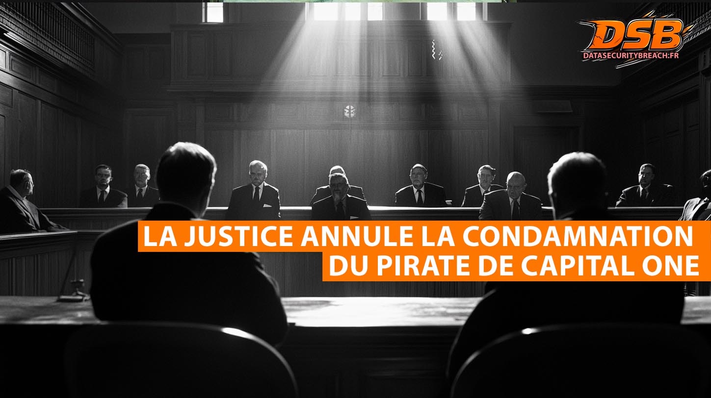 La justice annule la condamnation de Paige Thompson pour le piratage de Capital One