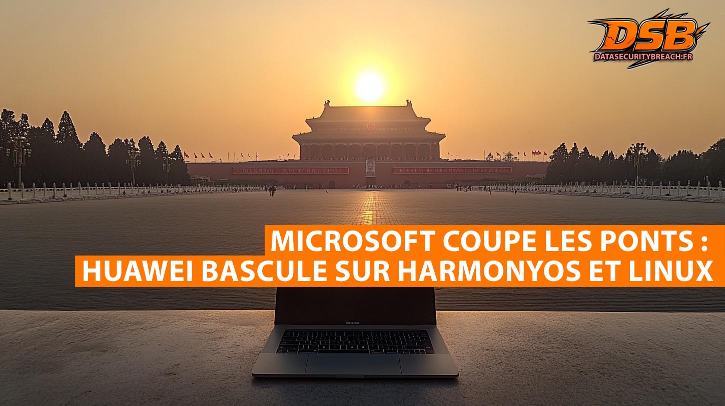 Microsoft coupe les ponts : Huawei bascule sur HarmonyOS et Linux